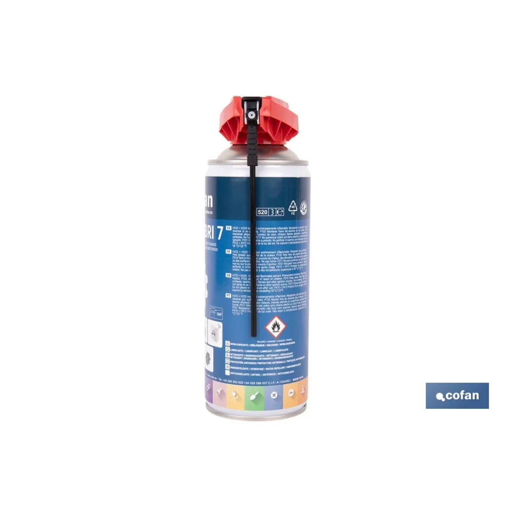LUBRICANTE MULTIUSOS 7 EN 1 UNIVERSAL 400 ML