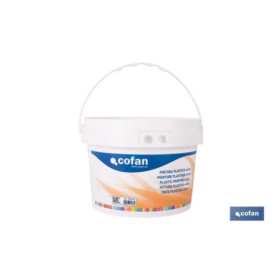 PINTURA PLÁSTICA INTERIOR 10 KG BLANCO