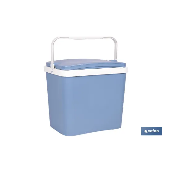 NEVERA RÍGIDA 24 L AZUL CLARO