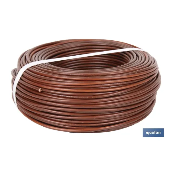ROLLO CABLE H07V-K 1X4MM2 MARRÓN (100 M)