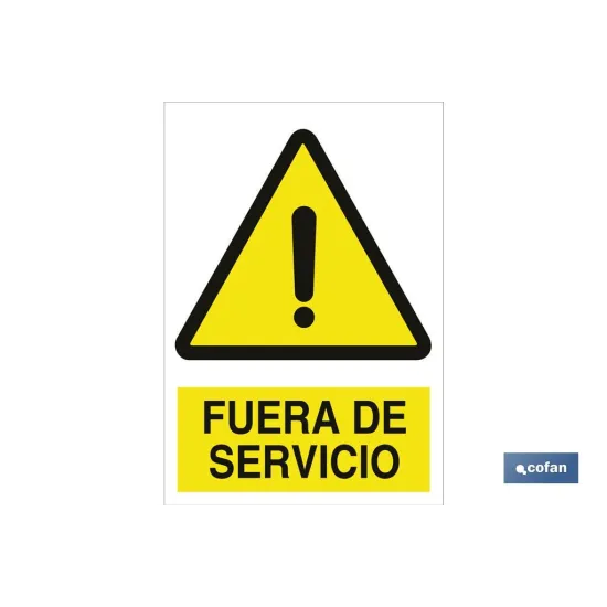 SEÑAL ADHESIVA 148X105MM.