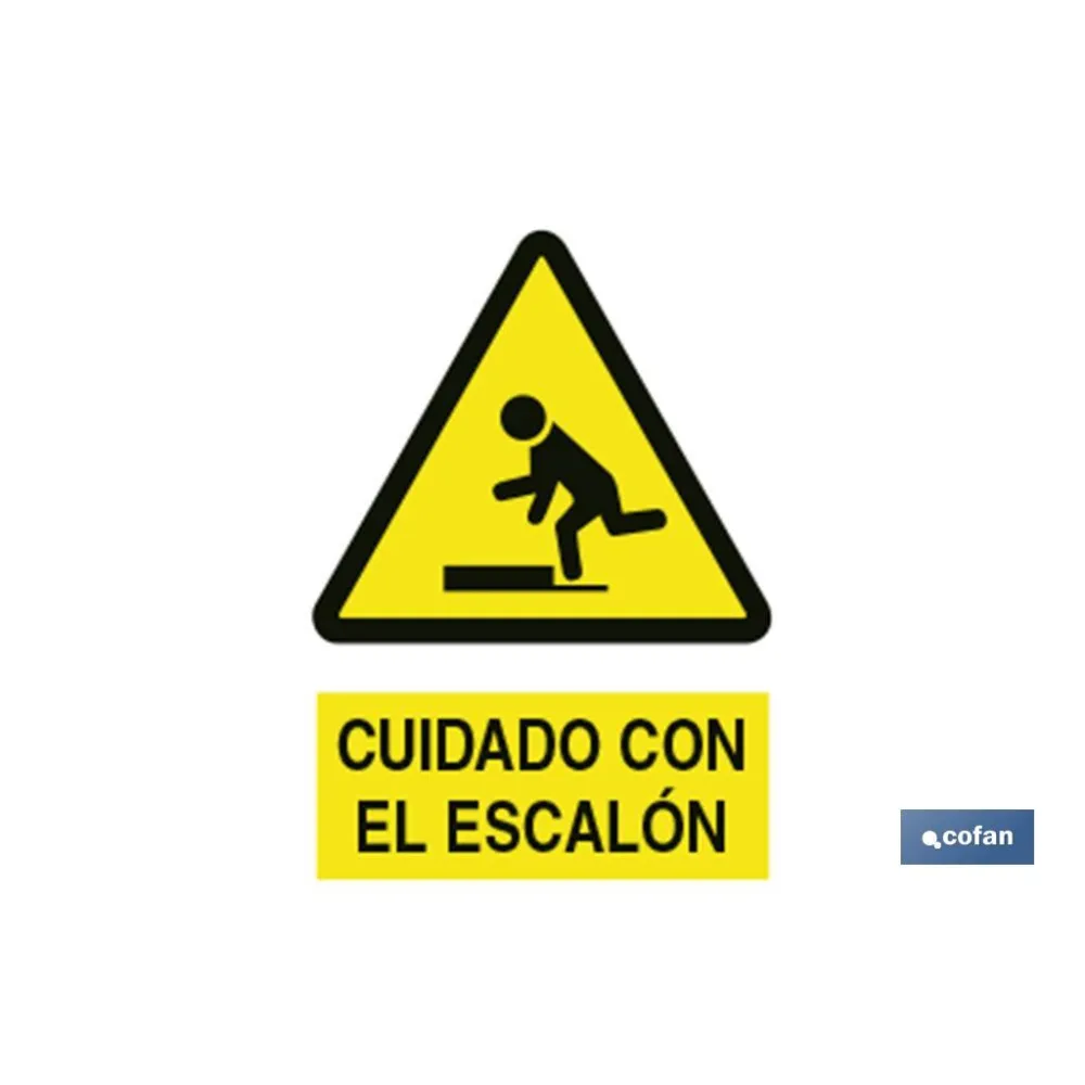 SEÑAL ADHESIVA 148X105 MM.