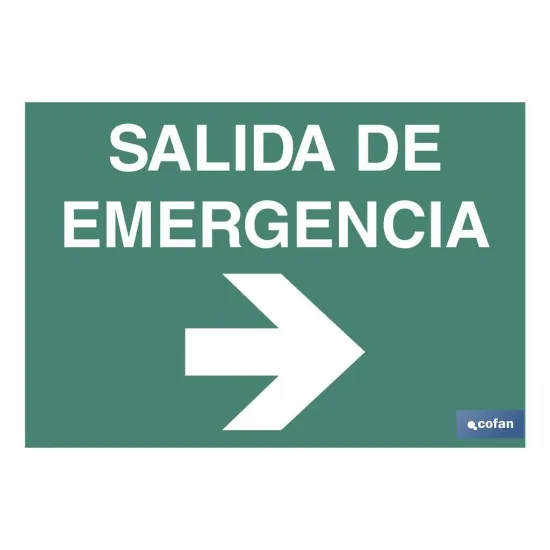 SEÑAL LUMINISCENTE 210X148MM.
