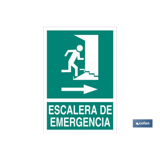 SEÑAL LUMINISCENTE 297X210MM.