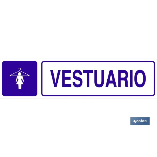 SEÑAL GLASSPACK ADHESIVA 175X45MM.