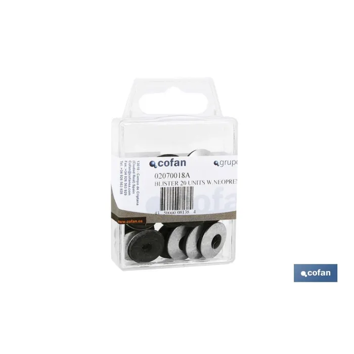 BL 10 UDS. C/NEOPRENO 25 MM