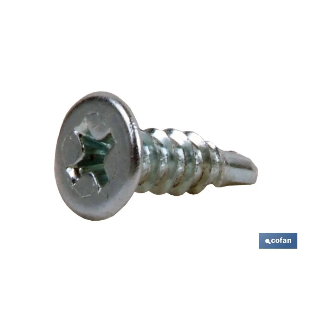 TORNILLO AUTOT. EXTRAPLANO 4,2 X 14 BLANCO