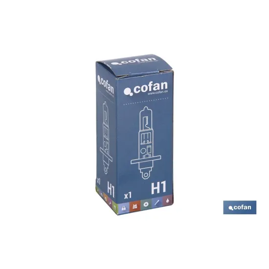 LÁMPARA HALÓGENA COFAN H1 (P14,5S) 12V 55W