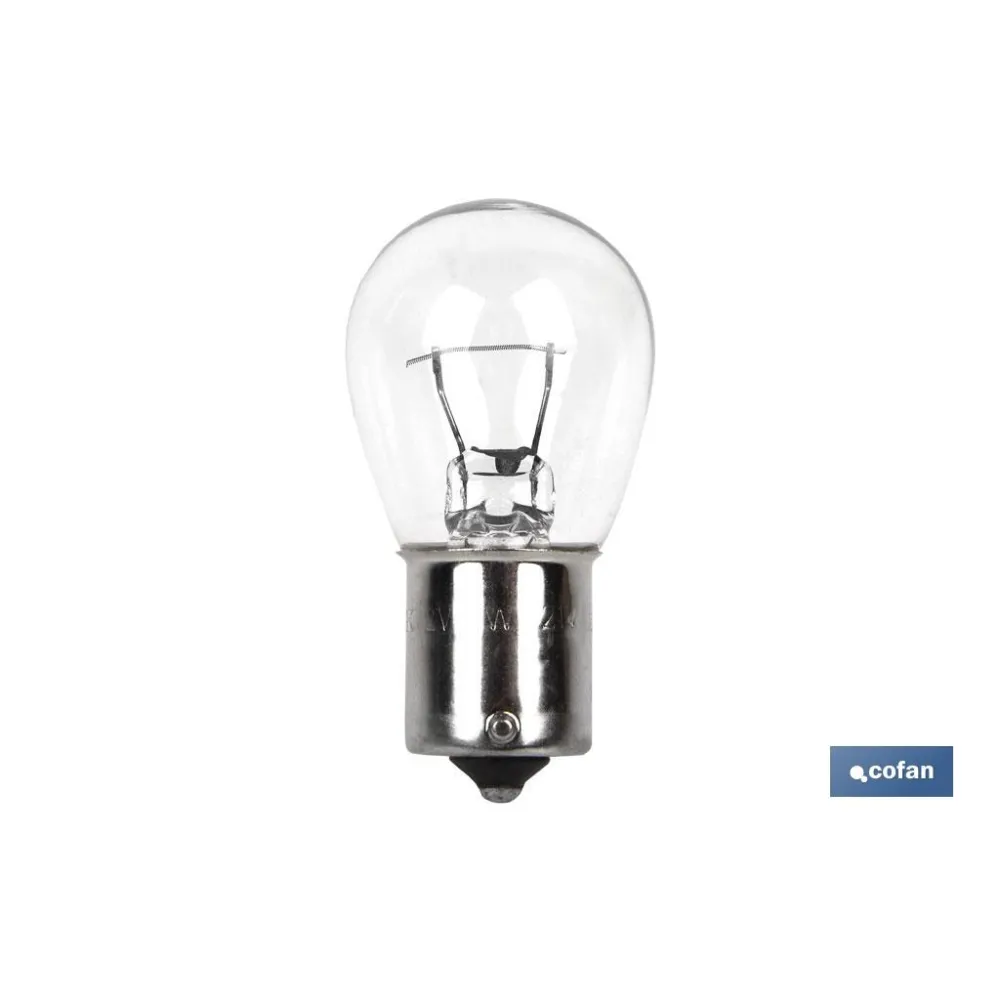 LÁMPARA COFAN P21W (BA15s) 12V