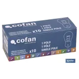 LÁMPARA COFAN P21W 12V (BA15s) ÁMBAR