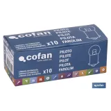 LÁMPARA COFAN PILOTO R5W (BA15s SCC) 12V