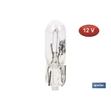 LÁMPARA S/CASQUILLO W1,2-T5 12V venta unitaria