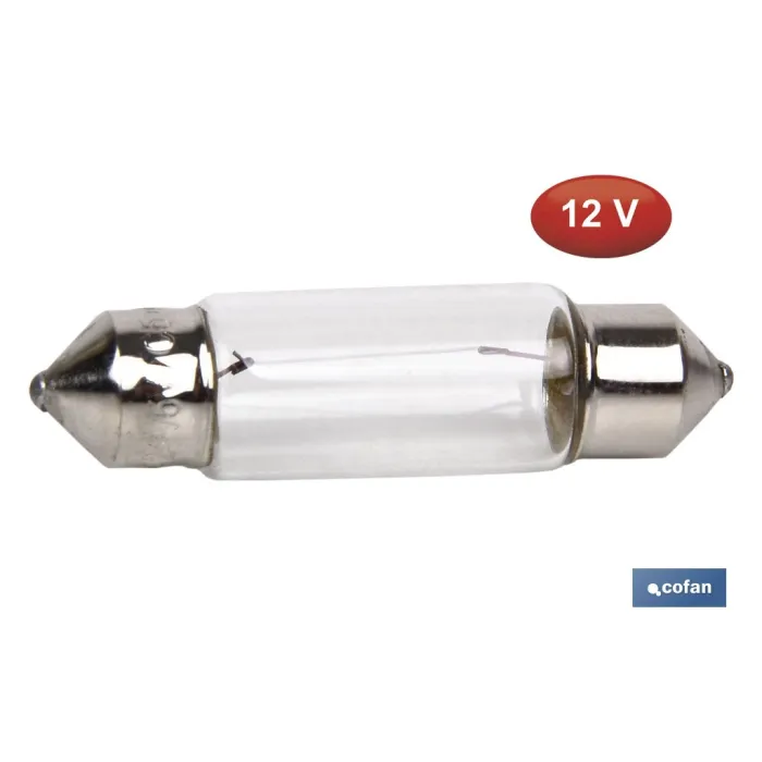 LÁMPARA PLAFONIER C5W (11X38mm) 12V