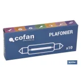 LÁMPARA PLAFONIER C5W (11X38mm) 12V