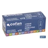 LÁMPARA COFAN 2 POLOS P21/5W (BA15d) 24V venta unitaria