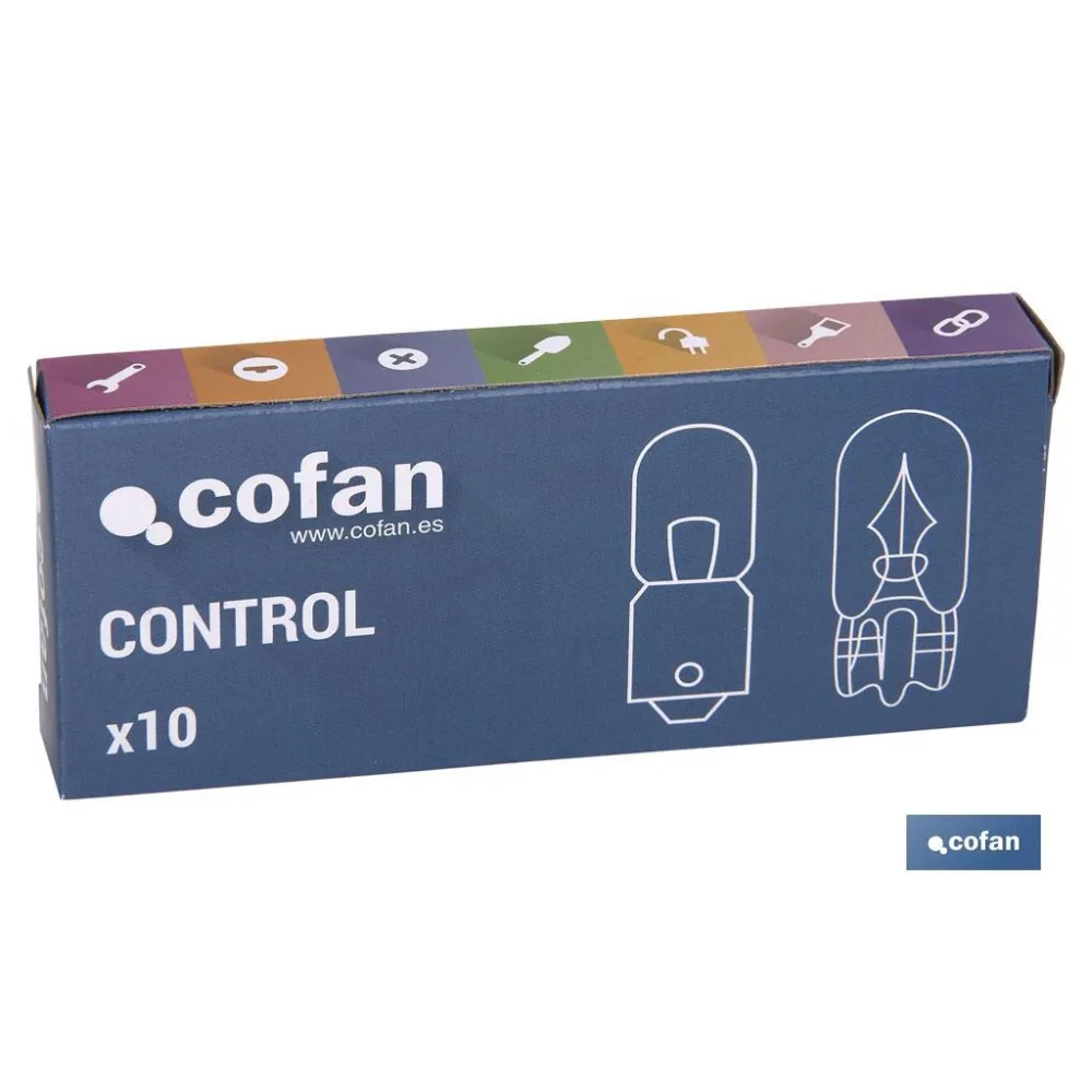LÁMPARA COFAN CONTROL T4W (BA9s) 24V venta unitaria