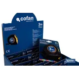 EXPOSITOR DE FLEXÓMETROS CON PROTECCIÓN DE GOMA 19 MM X 3 M 12 UDS.