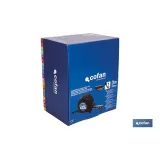 EXPOSITOR FLEXÓMETRO ESTÁNDAR 25 MM X 5 M 12 UDS.