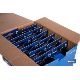 EXPOSITOR FLEXÓMETRO HOJA NEGRA DOBLE CARA 16 MM X 3 M 12 UDS.