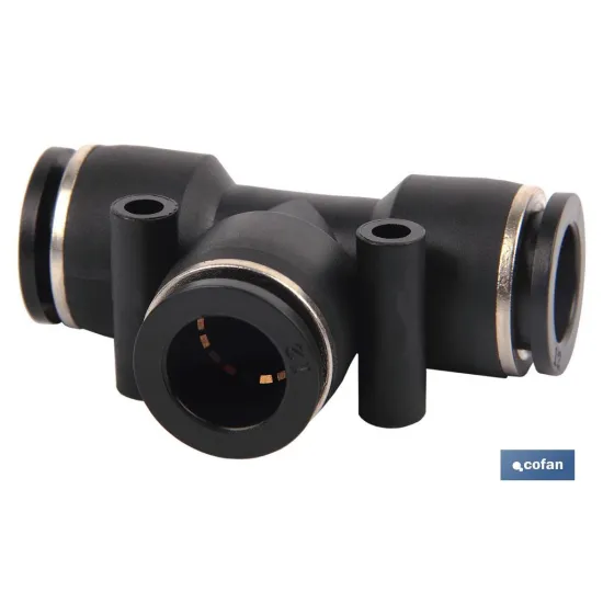 EMPALME RAPIDO PLASTICO T T-6
