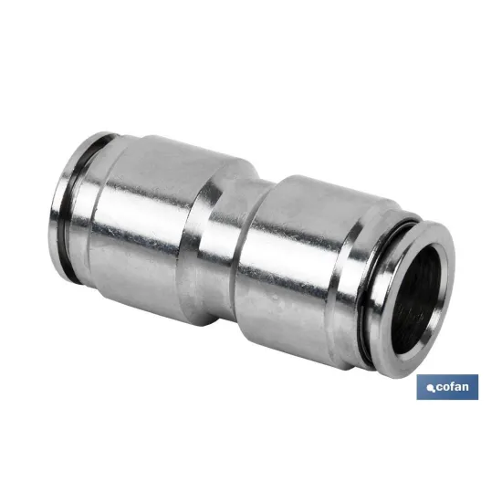 EMPALME RAPIDO METALICO RECTO T-4 Venta unitaria