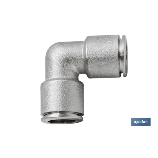 EMPALME RAPIDO METALICO CODO T-6 Venta unitaria