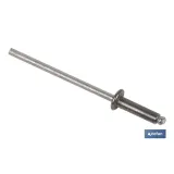 REMACHE ACERO INOX A-2  4.8 X 8 MM