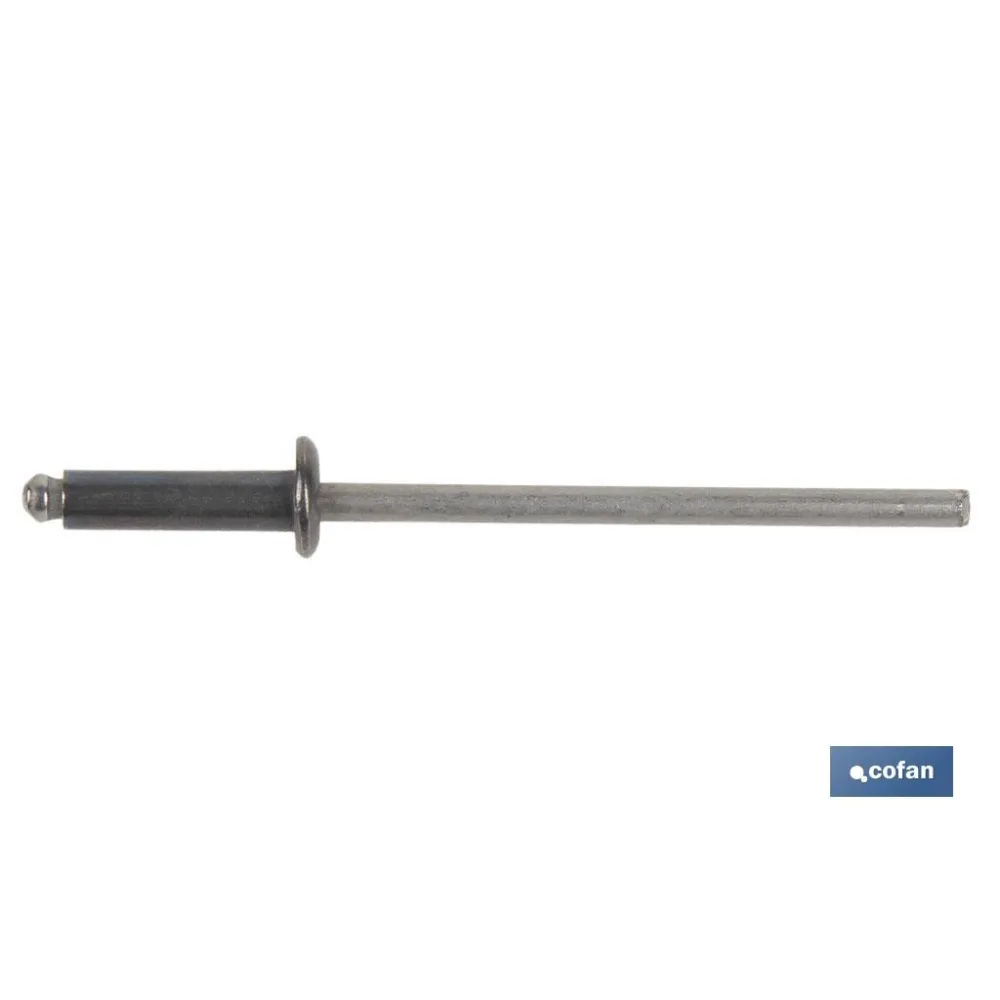 REMACHE ACERO INOX A-2  4.8 X 14 MM