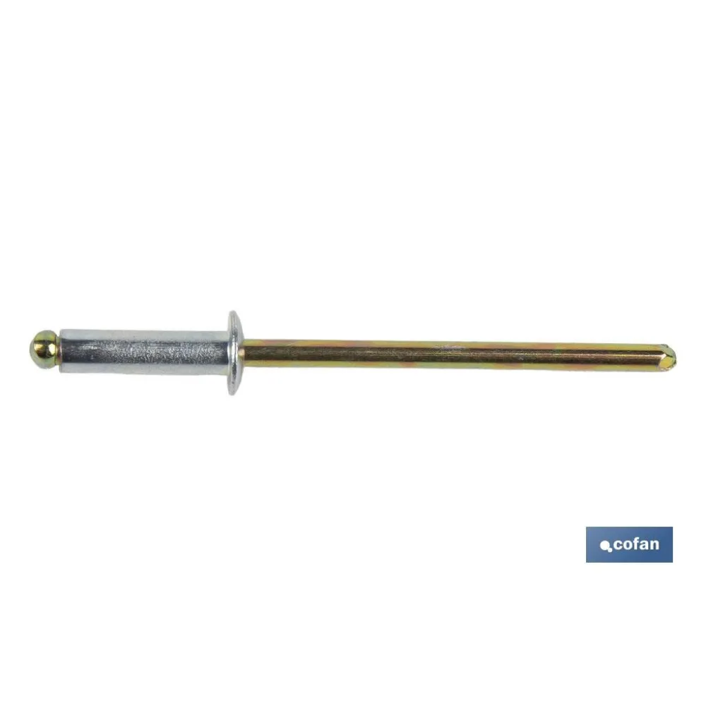 REMACHE ACERO  3.2 X 10 MM
