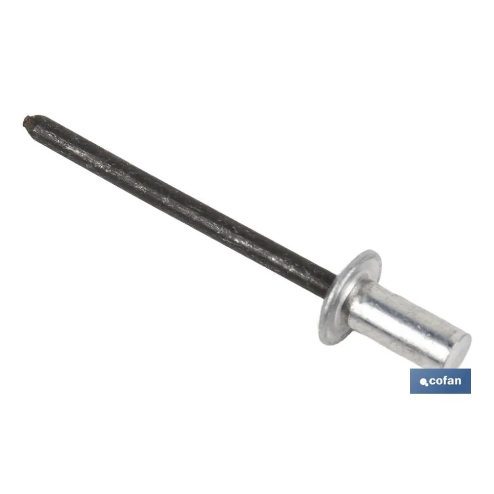 REMACHE ALUMINIO ESTANCO 4 X 8 MM