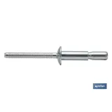 REMACHE ACERO ESTRUCTURAL 4,8 X 10 MM