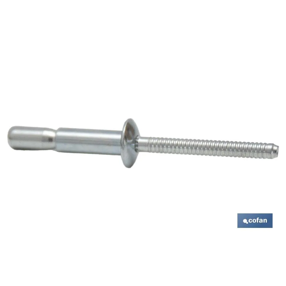 REMACHE ACERO ESTRUCTURAL 4,8 X 14 MM