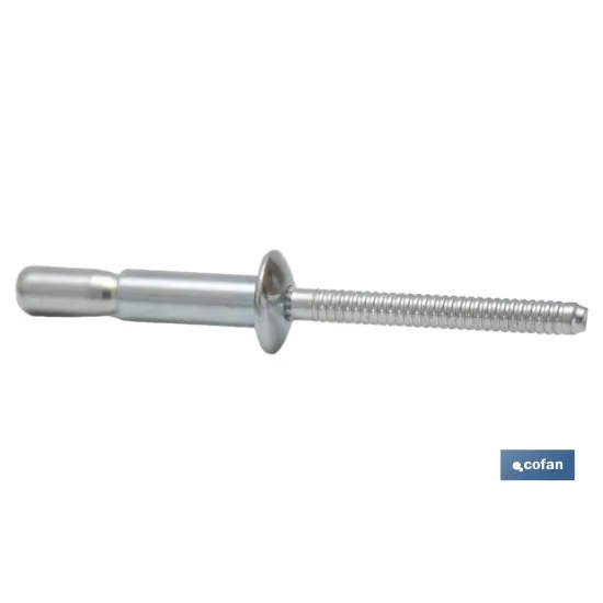 REMACHE ACERO ESTRUCTURAL 6,4 X 14 MM