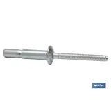 REMACHE ACERO ESTRUCTURAL 6,4 X 14 MM