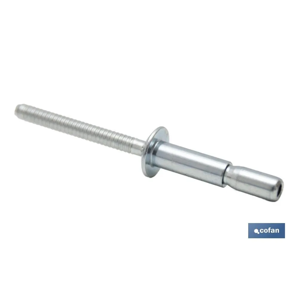 REMACHE ACERO ESTRUCTURAL 6,4 X 14 MM