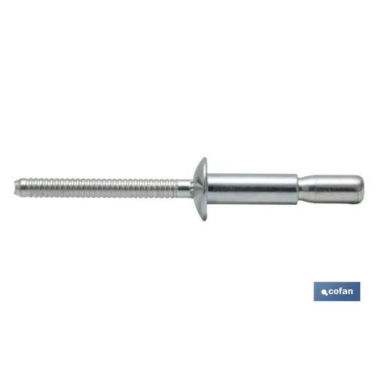 REMACHE ACERO ESTRUCTURAL 6,4 X 14 MM