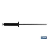REMACHE ALUMINIO NORMAL NEGRO 4 X 20 MM