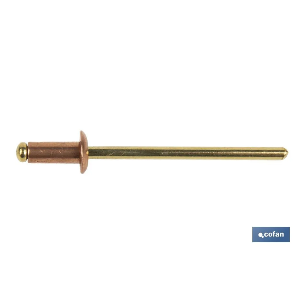 REMACHE COBRE-BRONCE 4 X 6 MM