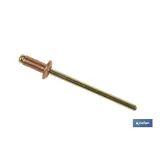 REMACHE COBRE-BRONCE 4 X 8 MM