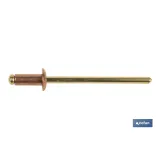 REMACHE COBRE-BRONCE 4 X 12 MM