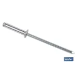 REMACHE ALUM. STAND. AVELLANADO 2,4 X 8 MM