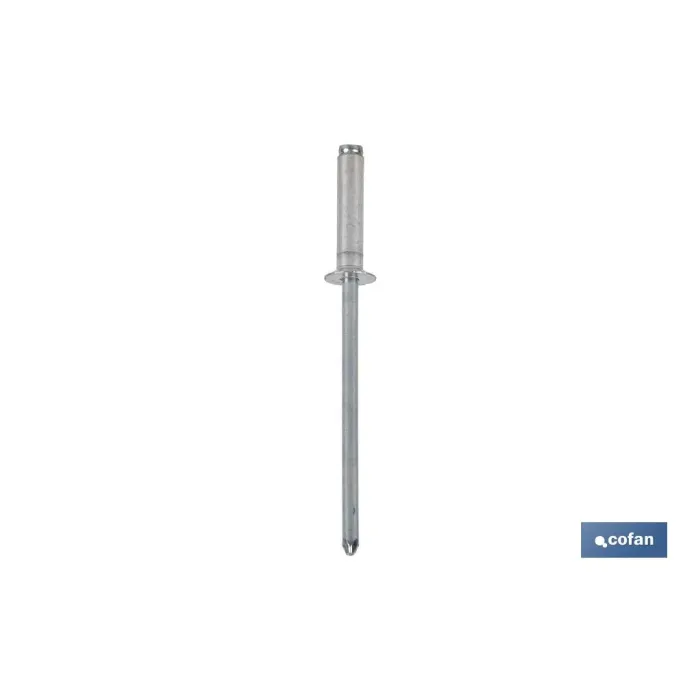 REMACHE ALUM. STAND. AVELLANADO 4 X 8 MM