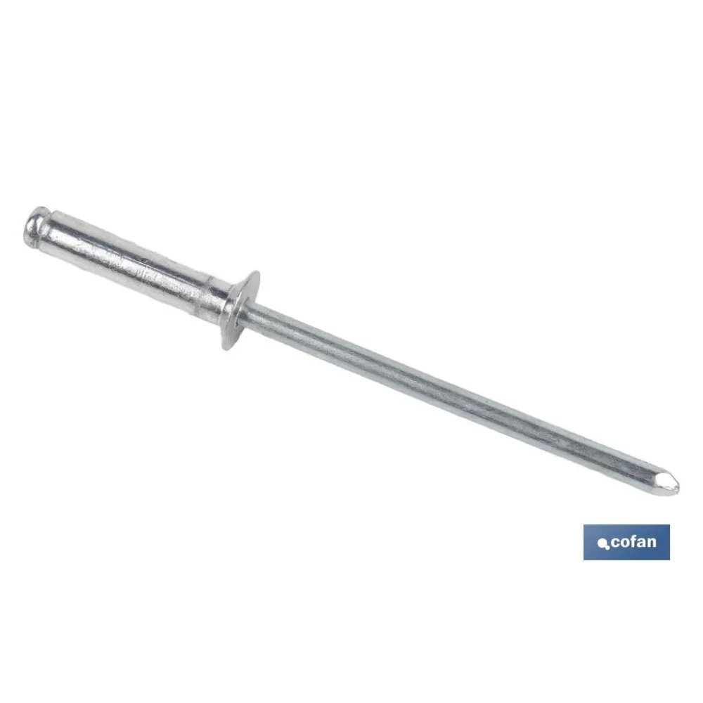 REMACHE ALUM. STAND. AVELLANADO 4 X 10 MM