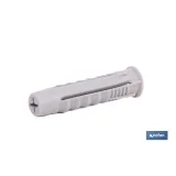 TACO NYLON PA-6 M-8X40 BOTE DE 500 UDS.