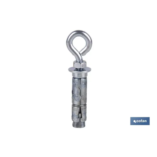 ANCLAJE ZAMAK HPM M10 X 56 CON ARGOLLA Venta unitaria