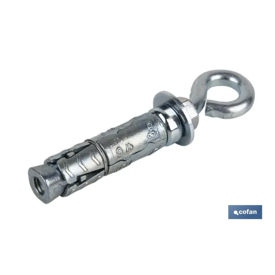 ANCLAJE ZAMAK HPM M10 X 56 CON ARGOLLA Venta unitaria