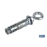 ANCLAJE ZAMAK HPM M10 X 56 CON ARGOLLA Venta unitaria