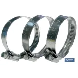 ABRAZADERA INOX A-2 BANDA 9mm  20-32