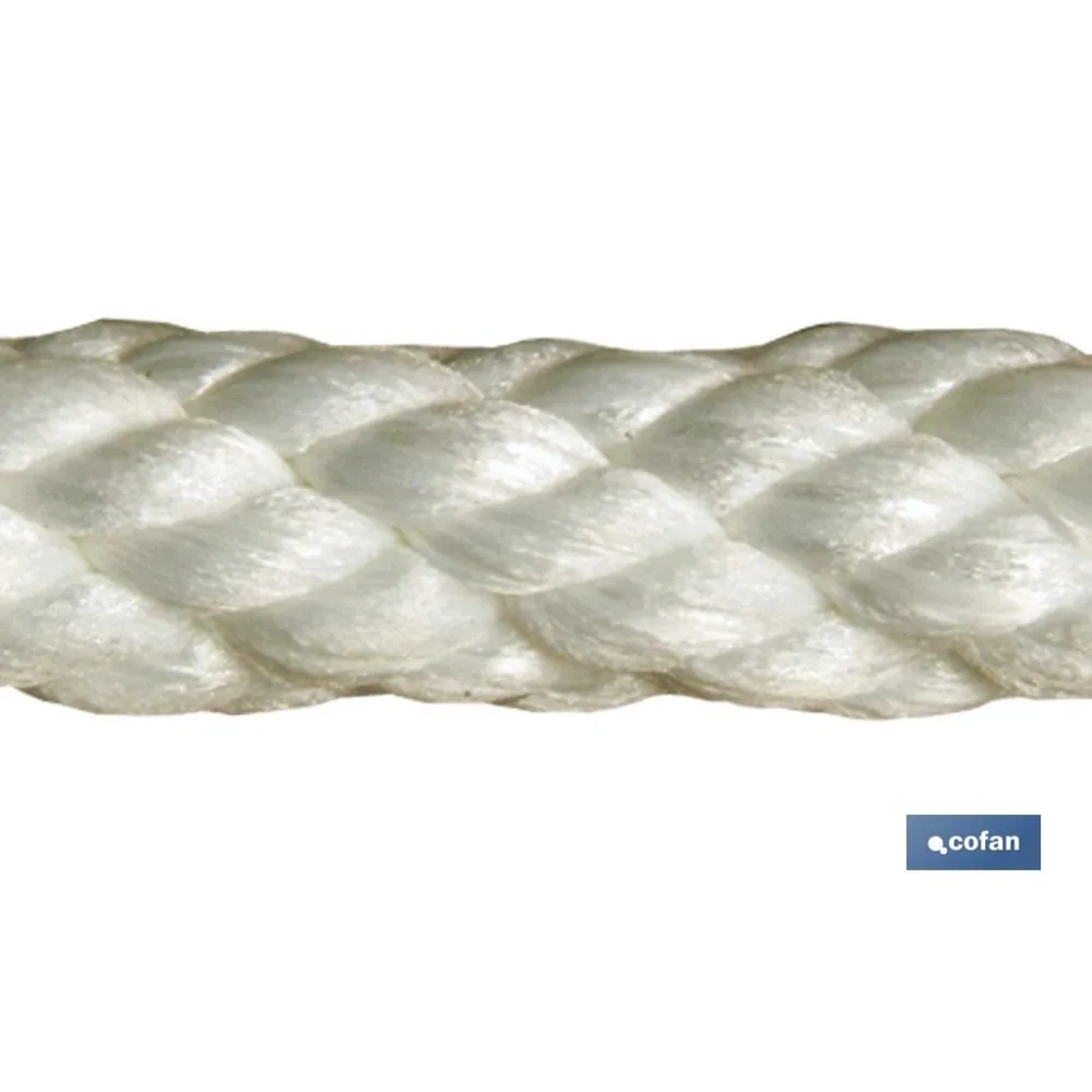 CUERDA NYLON MATE (4/Cabos) 18MM 20 M