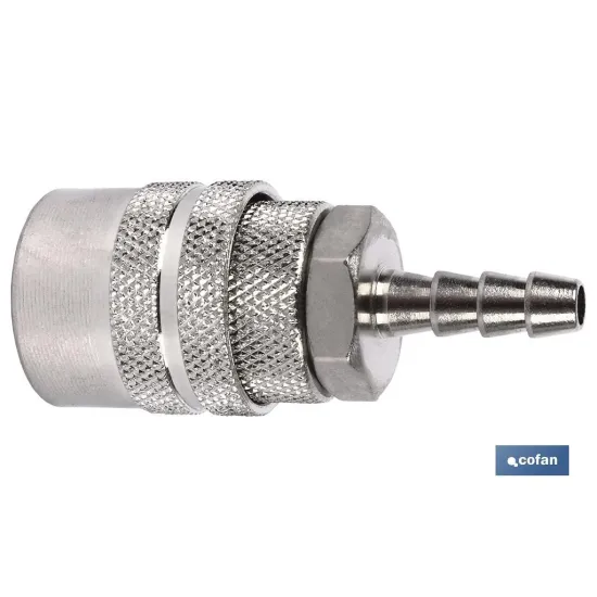 ENCHUPE RAPIDO ESPIGA TUBO 6 MM